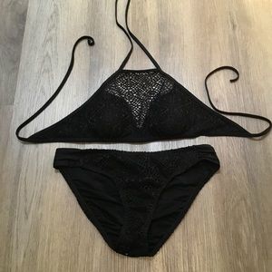 Ella Moss Crochet Style Bikini